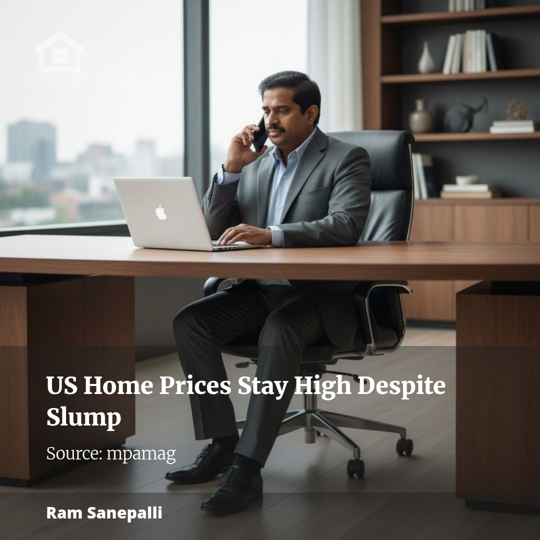 Why US home prices aren’t falling despite a sluggish market