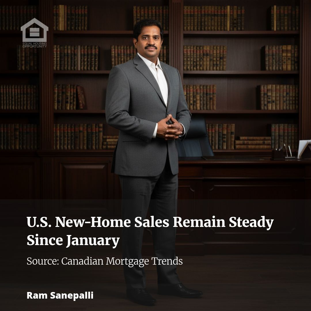 U.S. New-Home Sales Remain Steady Since January