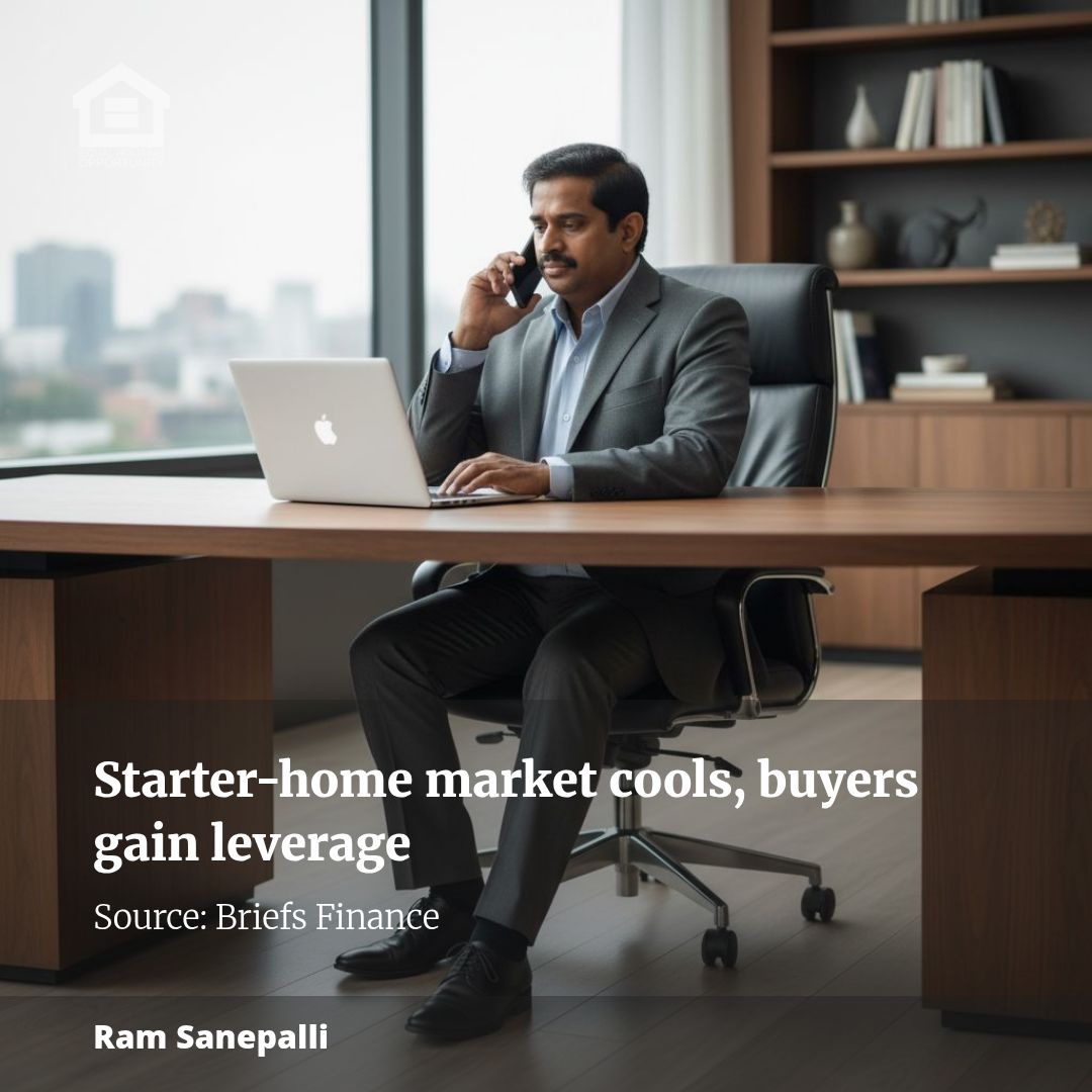 Starter-home market cools, buyers gain leverage