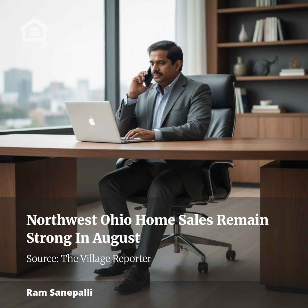 Northwest Ohio Home Sales Remain Strong In August
